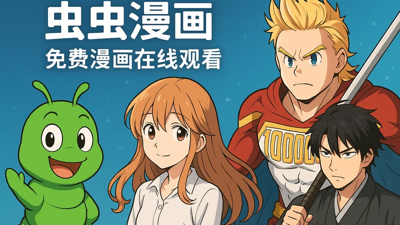 虫虫漫画免费漫画在线观看平台首页阅读界面展示
